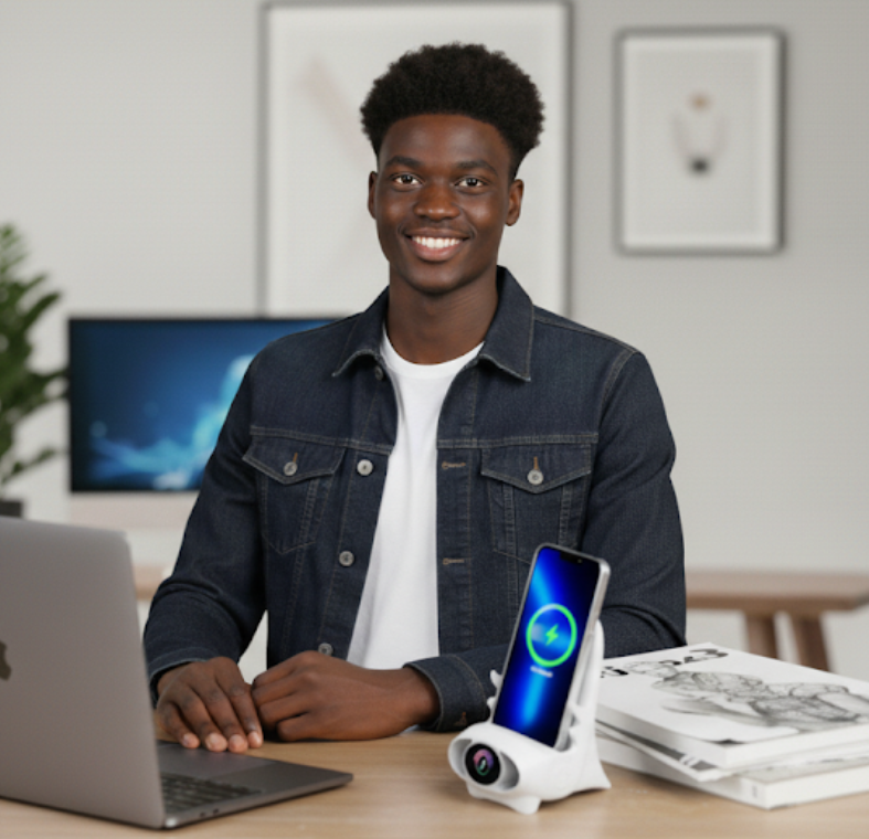 Chargeur de Téléphone sans Fil de Mini Chaises